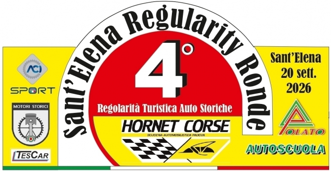 Vetture ammesse 4° Sant' Elena Regularity Ronde - HORNET CORSE